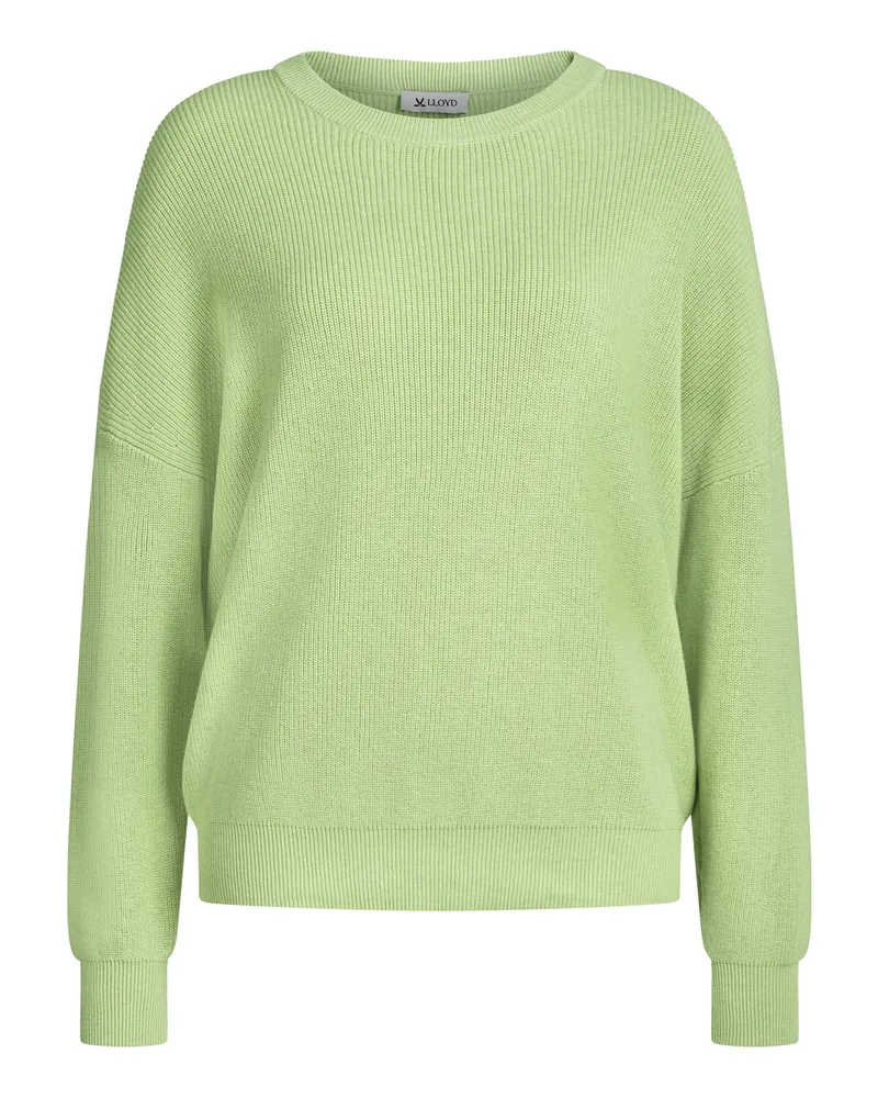 Lloyd Grün Damen Strickpullover Rundhals Grün Grün