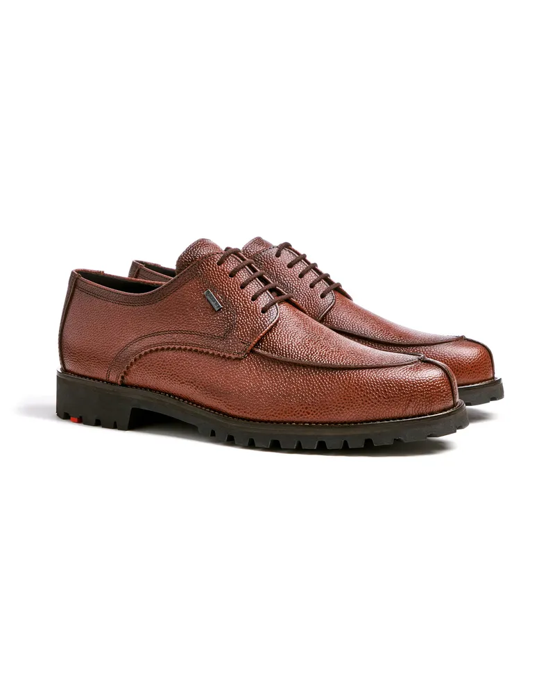Lloyd Braun Genarbtes Leder | Valdez Braun