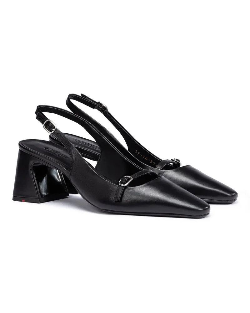 Lloyd Schwarz Glattleder | Damen Pumps Schwarz Schwarz