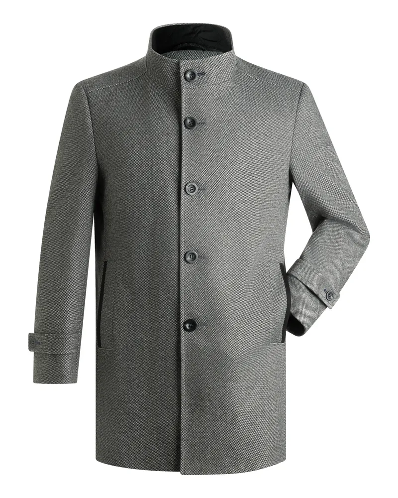 Lloyd Grau Polyester | Mantel Leipzig Grau