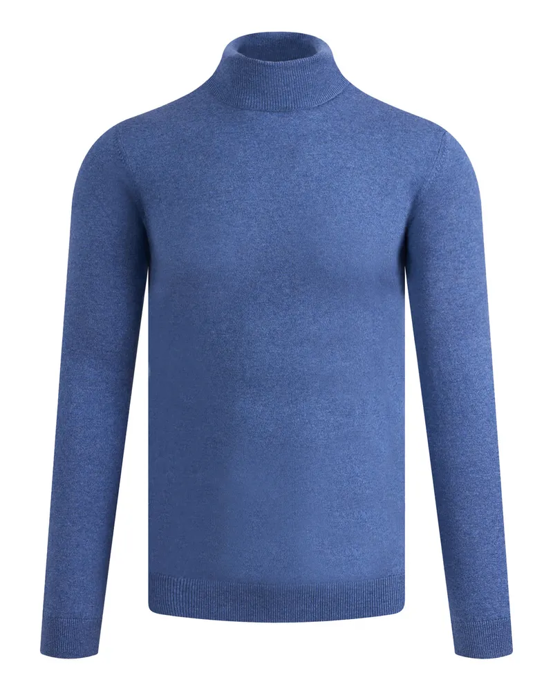 Lloyd Blau Textil | Rollkragen Pullover Blau