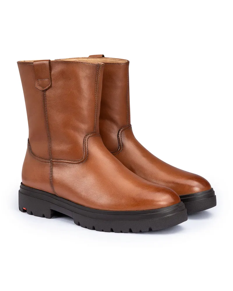 Lloyd Braun Glattleder | Damen Stiefelette Braun Braun