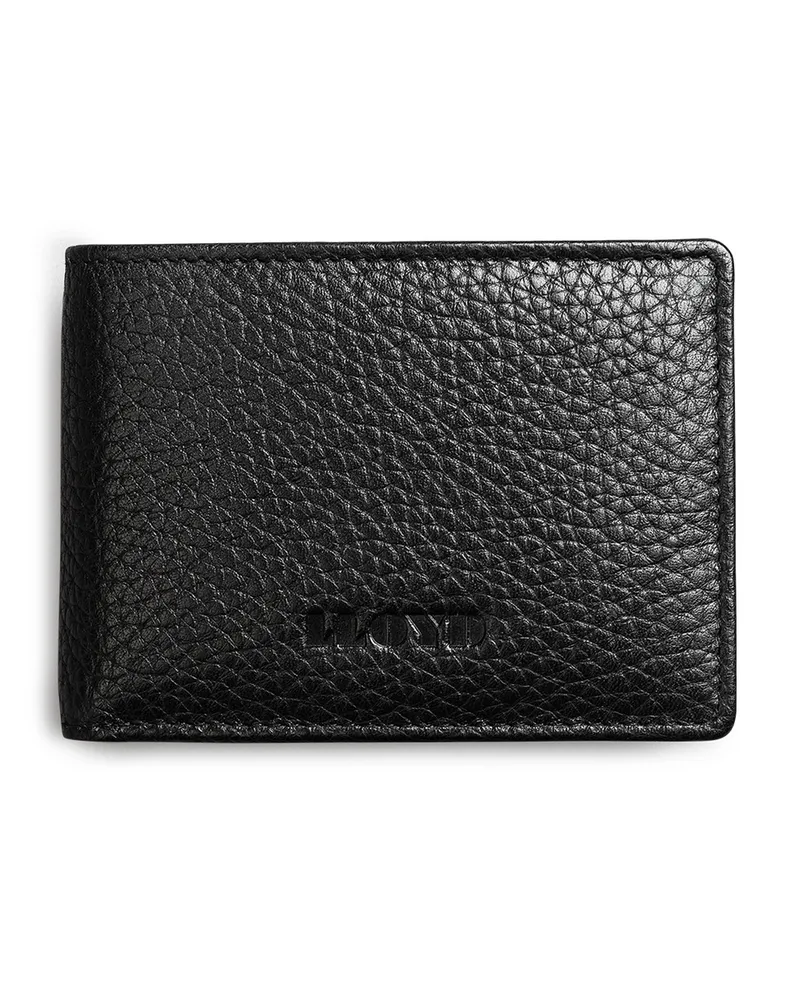 Lloyd Schwarz Glattleder | Wallet Schwarz