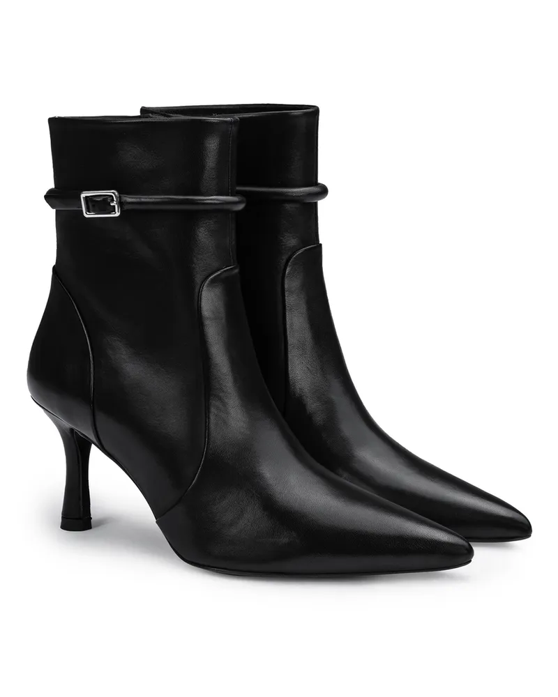 Lloyd Schwarz Glattleder | Damen Amara 425 Schwarz Schwarz