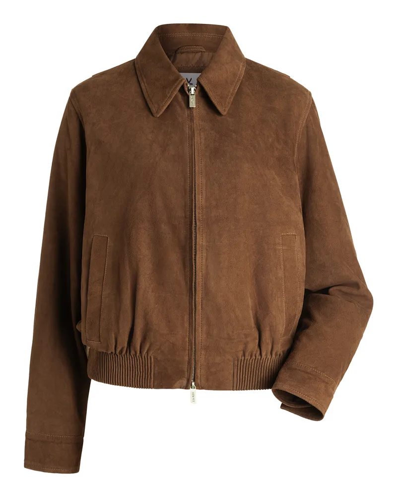 Lloyd Braun Rauleder | Damen Lederjacke Braun Braun