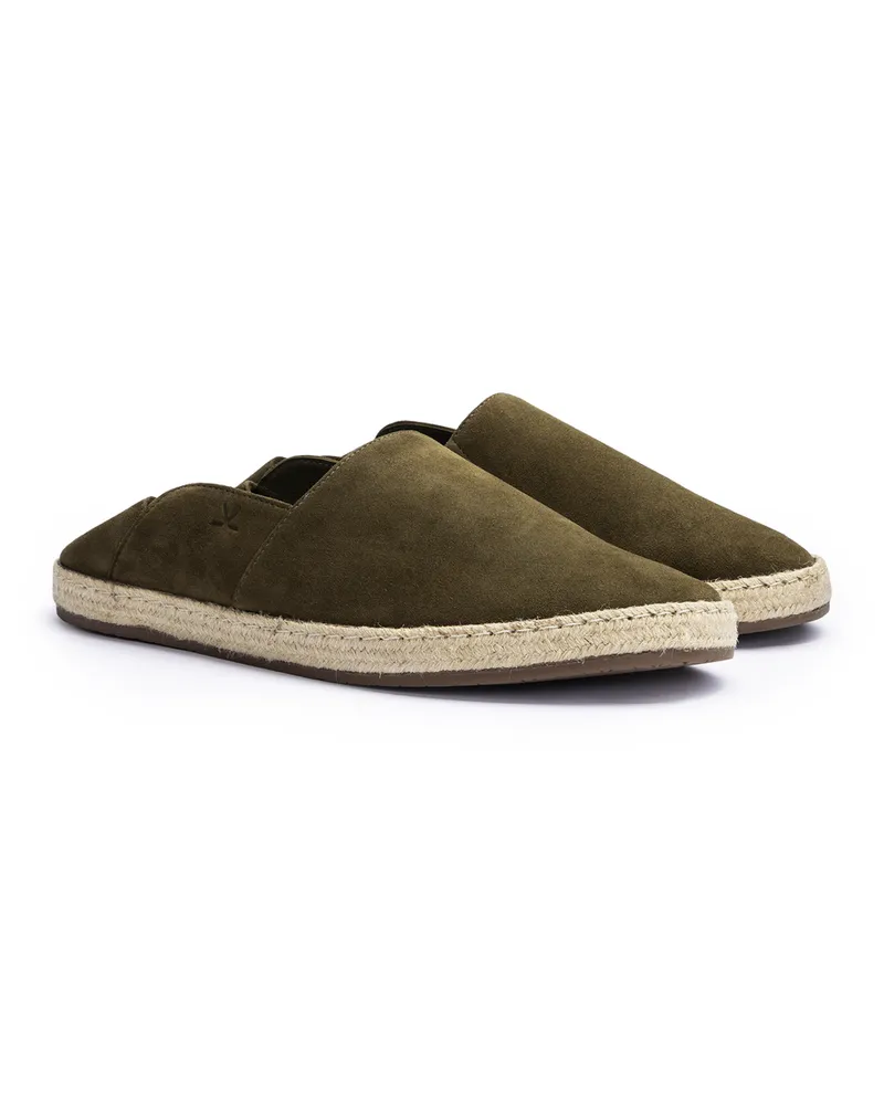 Lloyd Grün Rauleder | Espadrilles Grün