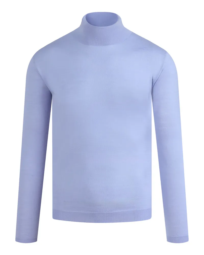 Lloyd Blau Textil | Rollkragen Pullover Blau