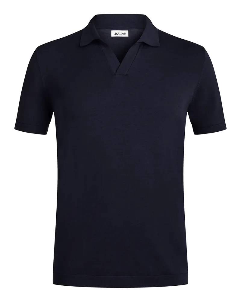 Lloyd Blau Poloshirt Blau