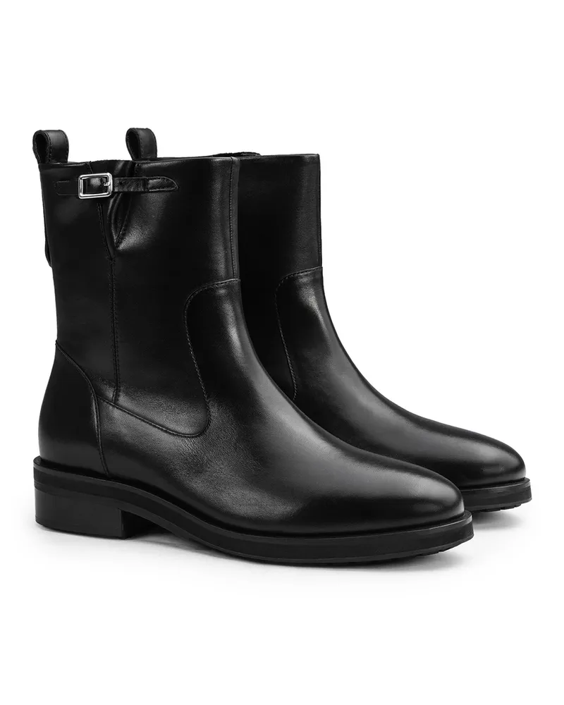 Lloyd Schwarz Glattleder | Damen Cleo 332 Schwarz Schwarz