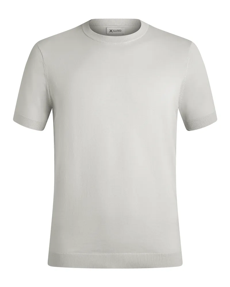 Lloyd Grau T-shirt Rundhals Grau