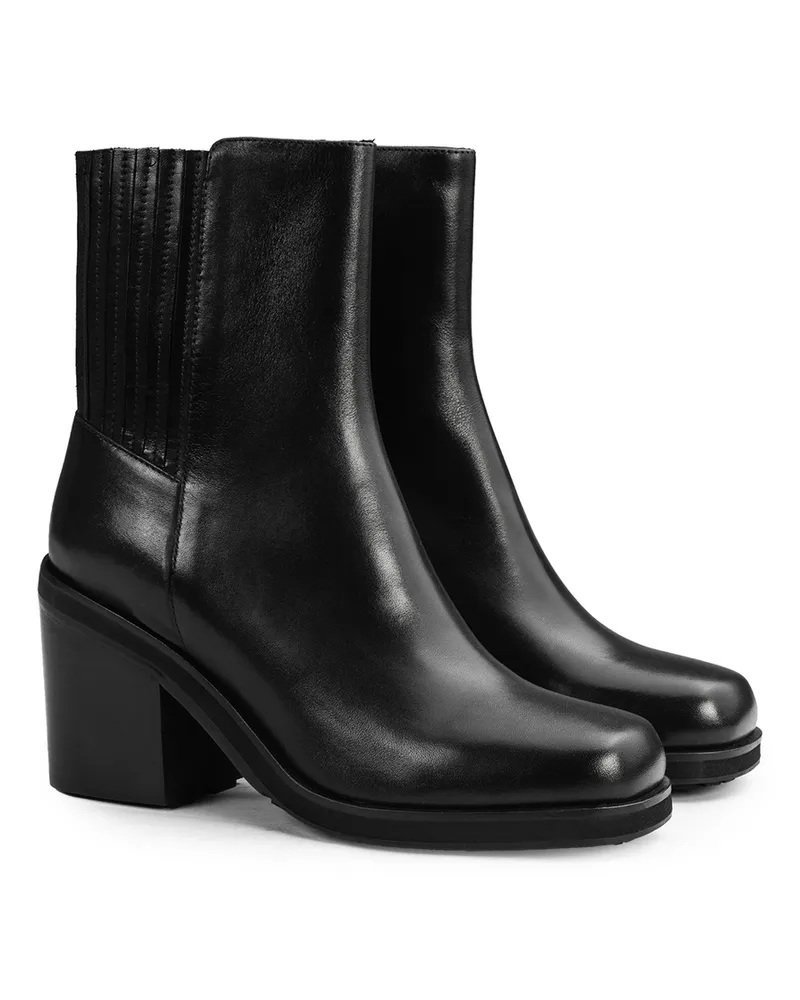 Lloyd Schwarz Glattleder | Damen Aria 315 Schwarz Schwarz