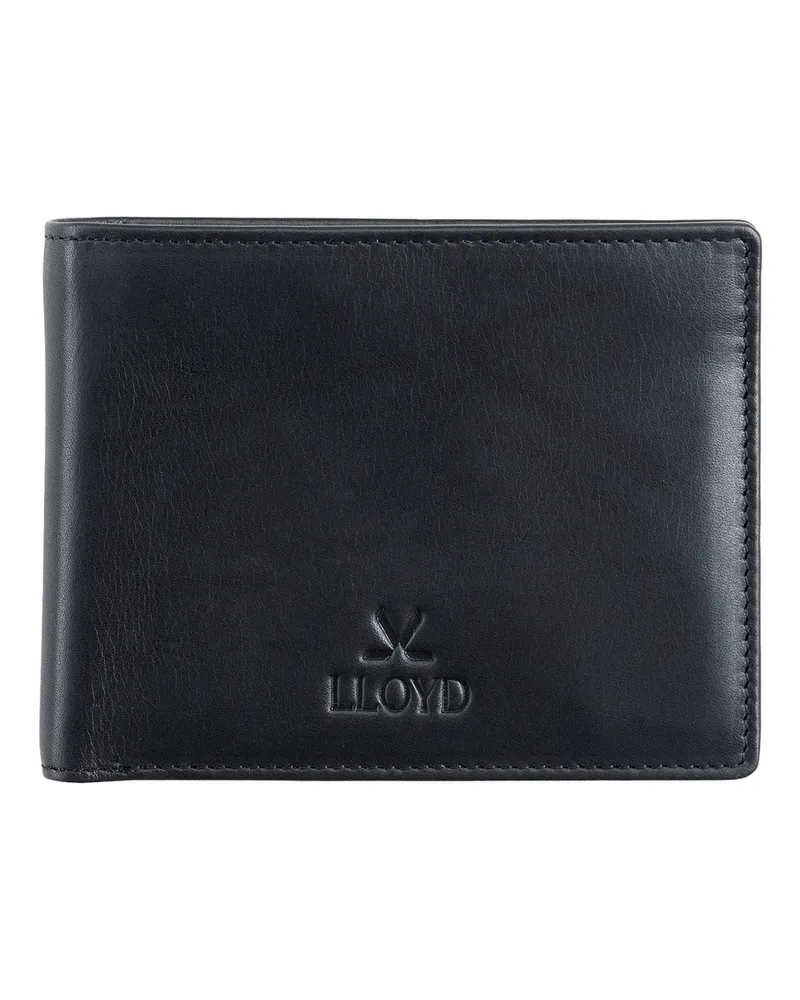 Lloyd Schwarz Glattleder | Wallet Schwarz