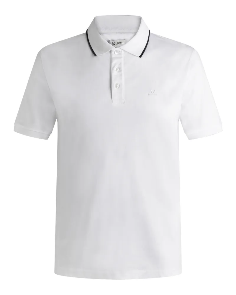 Lloyd Weiss Poloshirt Weiss
