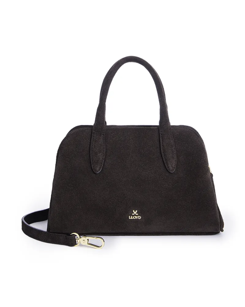 Lloyd Braun Rauleder | Damen Bowling Bag Braun Braun