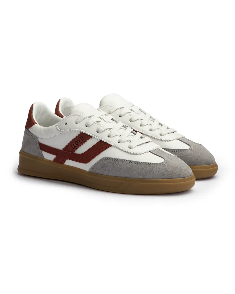 Lloyd Weiss Glattleder | Rauleder | Brava Weiss