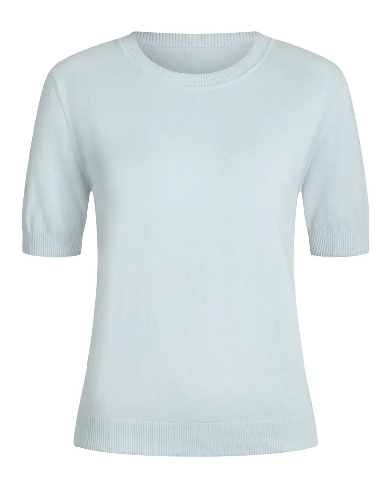 Lloyd Blau Damen Strick T-shirt Rundhals Blau Blau