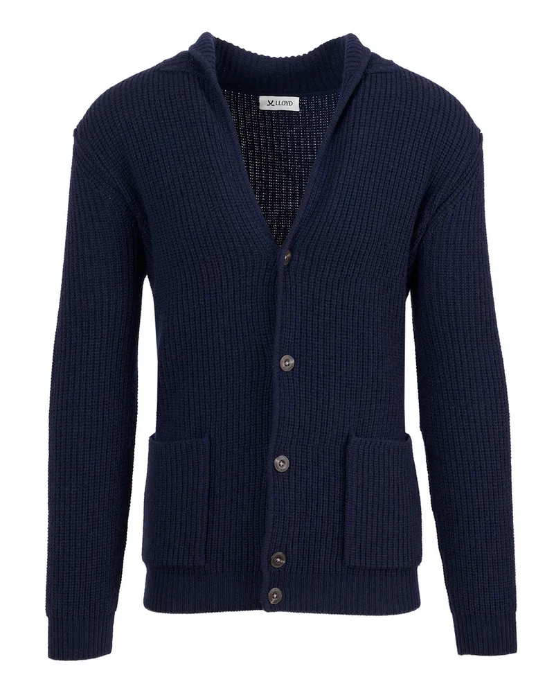 Lloyd Blau Textil | Cardigan Blau