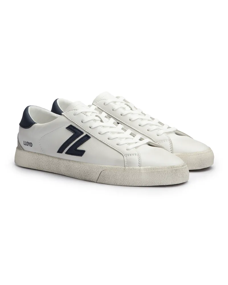 Lloyd Weiss Glattleder | Rauleder | Vulcan Weiss