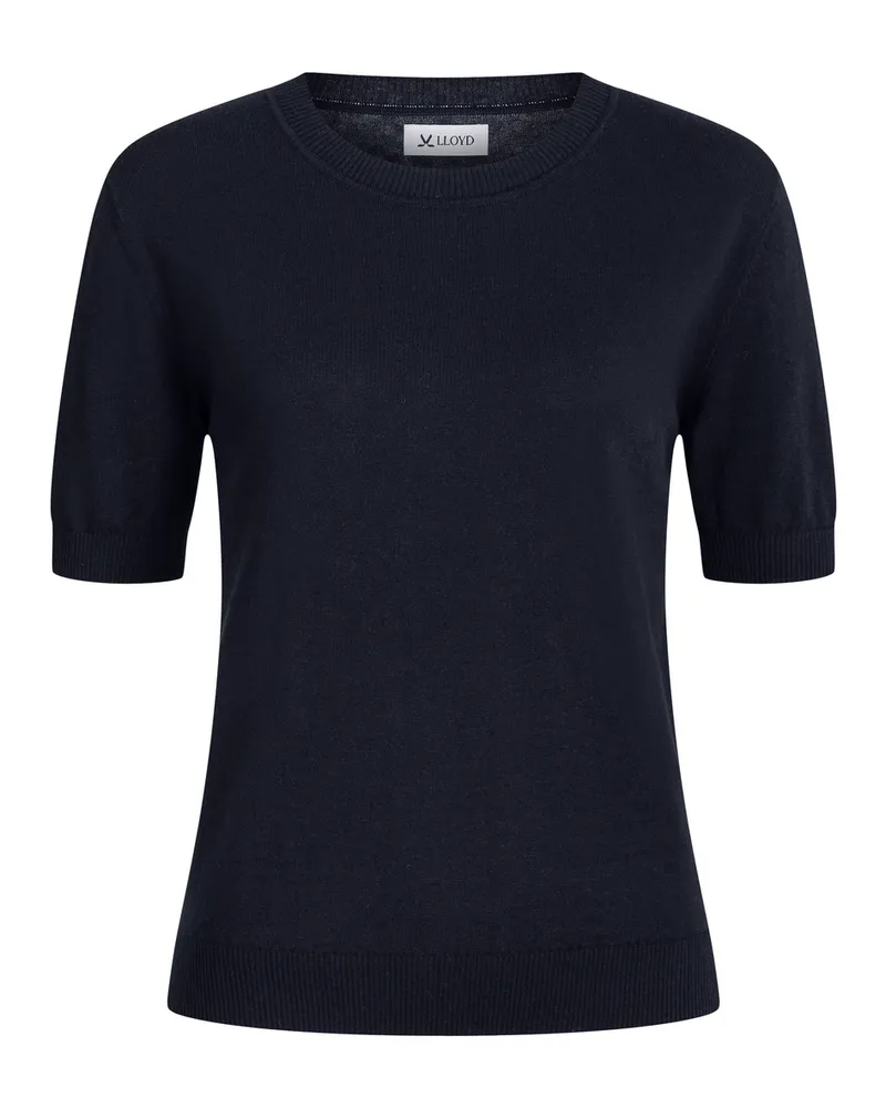 Lloyd Blau Damen Strick T-shirt Rundhals Blau Blau