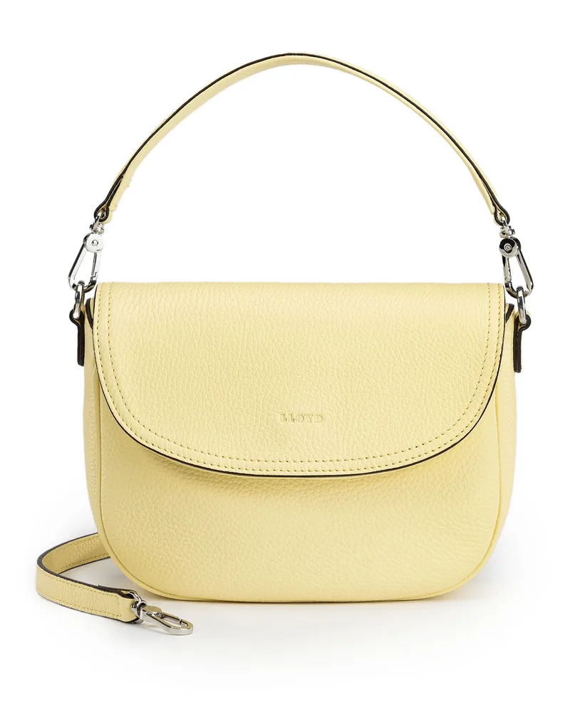 Lloyd Gelb Glattleder | Damen Saddle Bag Gelb Gelb