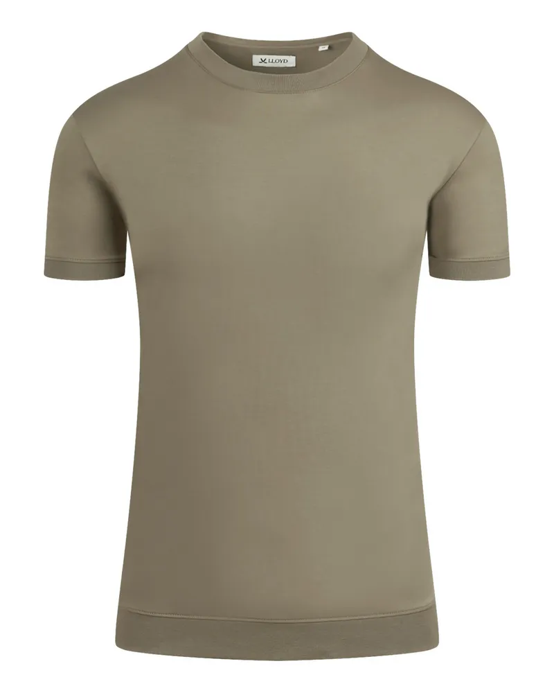 Lloyd Braun Textil | Rundhals T-shirt Braun