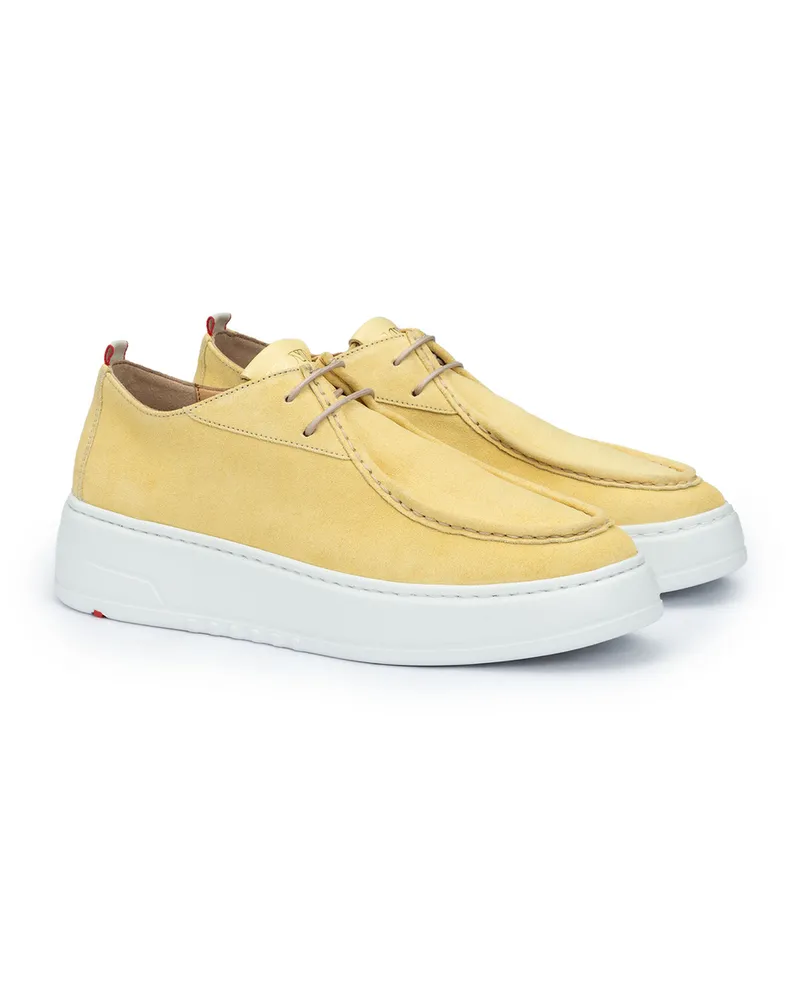 Lloyd Gelb Rauleder | Damen Sneaker Gelb Gelb