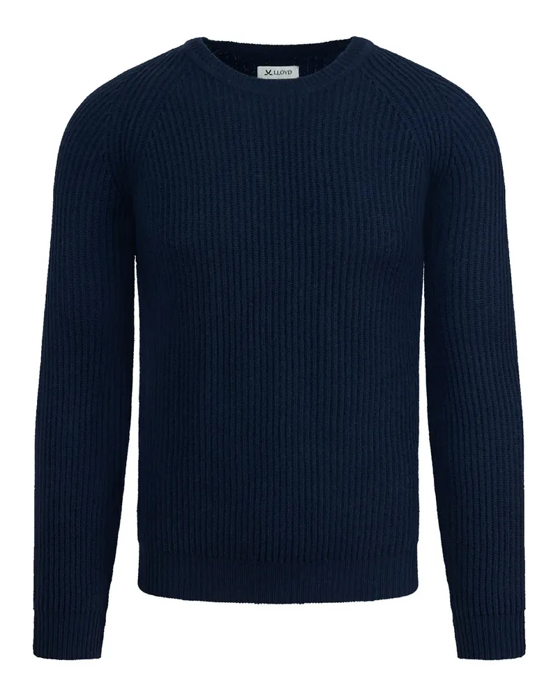 Lloyd Blau Textil | Rundhals Pullover Blau