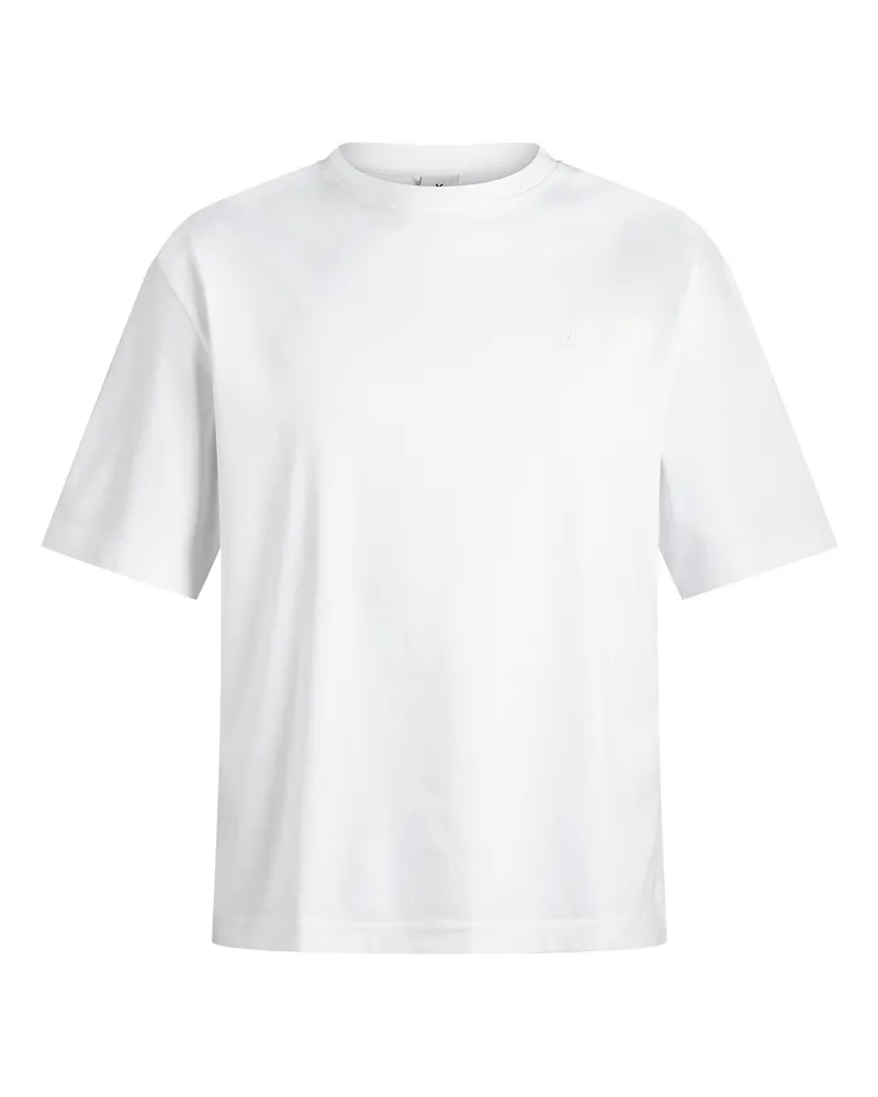 Lloyd Weiss T-shirt Rundhals Oversized Weiss
