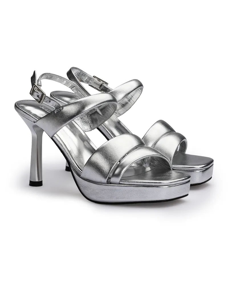 Lloyd Silber Glattleder | Damen Nova Pulse Silber Silber