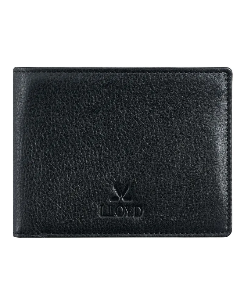 Lloyd Schwarz Glattleder | Wallet Schwarz