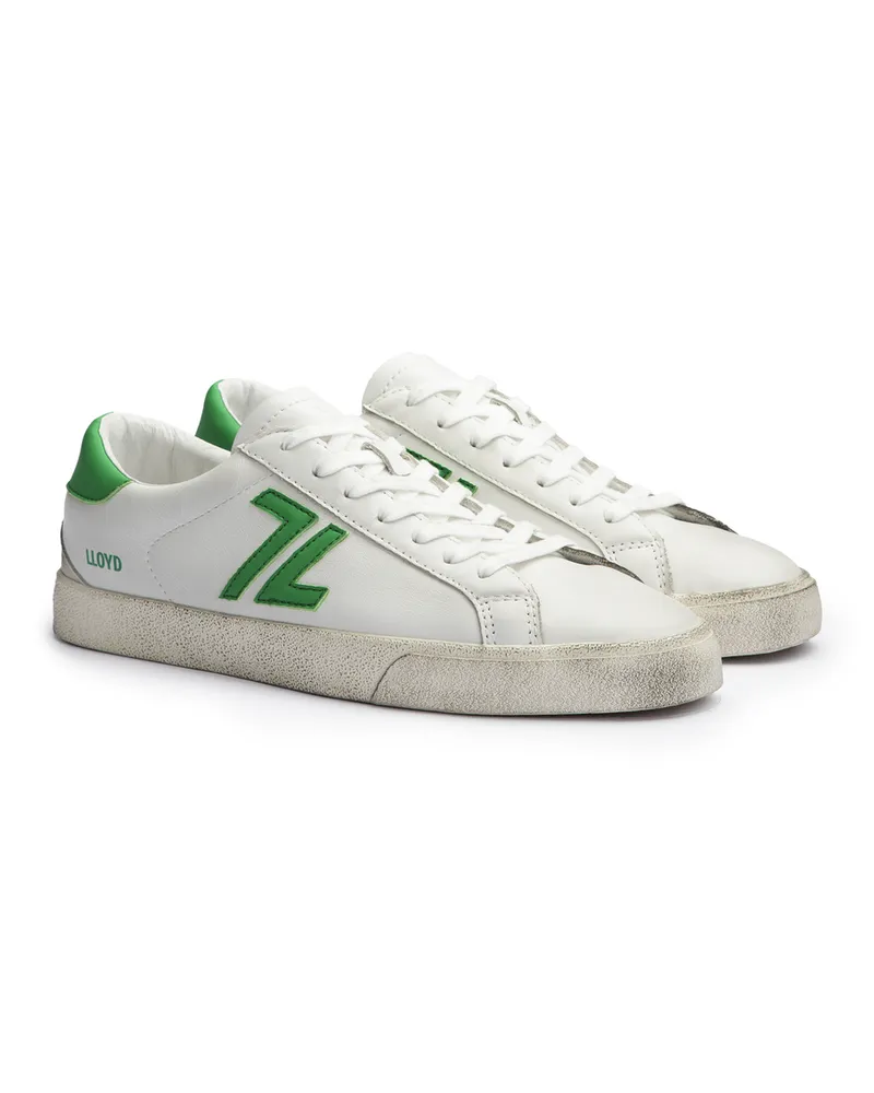 Lloyd Weiss Glattleder | Rauleder | Vulcan Weiss