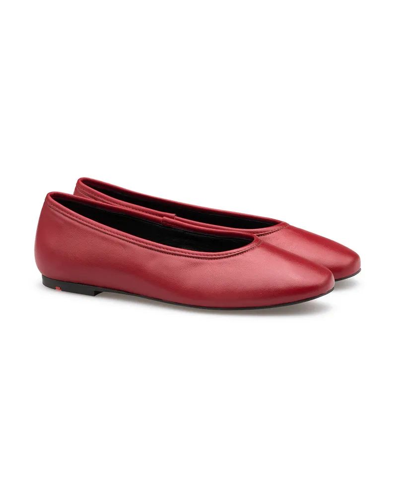 Lloyd Rot Glattleder | Damen Glide 610 Rot Rot