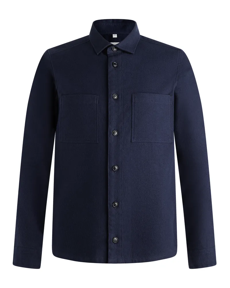 Lloyd Blau Baumwolle | Overshirt Blau