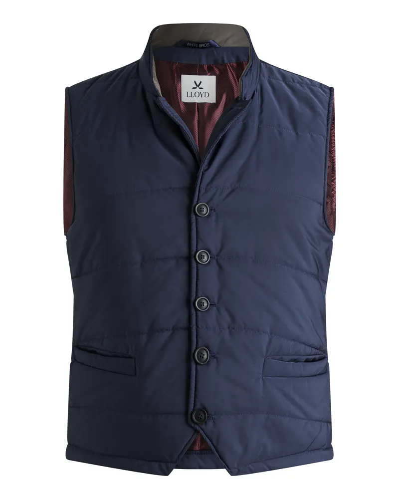 Lloyd Blau Polyester | Leichtgepolsterte Weste Bergen Blau