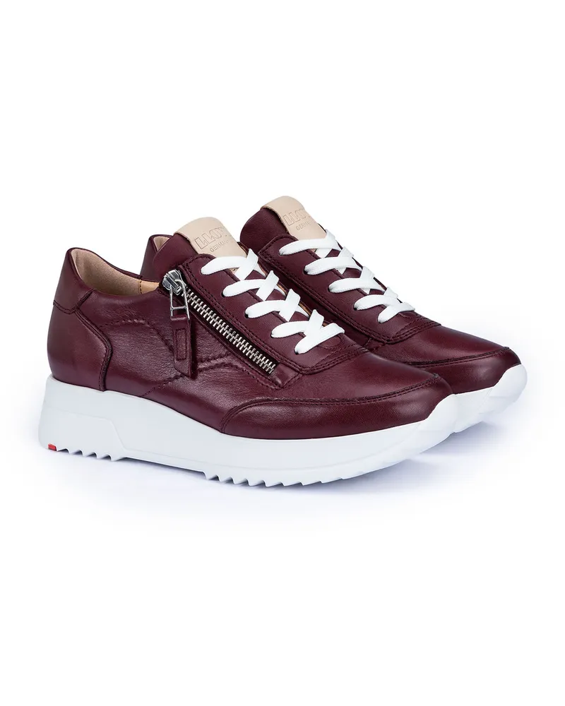 Lloyd Rot Glattleder | Damen Sneaker Rot Rot