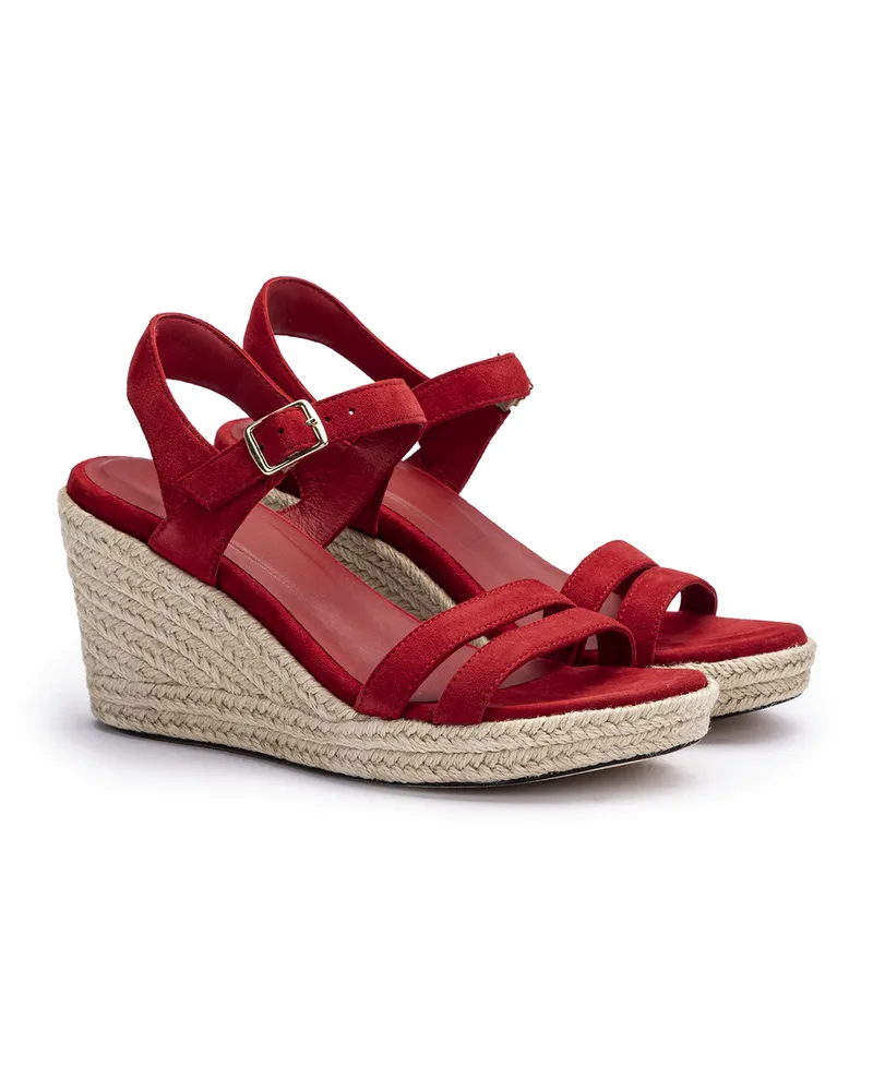 Lloyd Rot Rauleder | Damen Vera Rot Rot