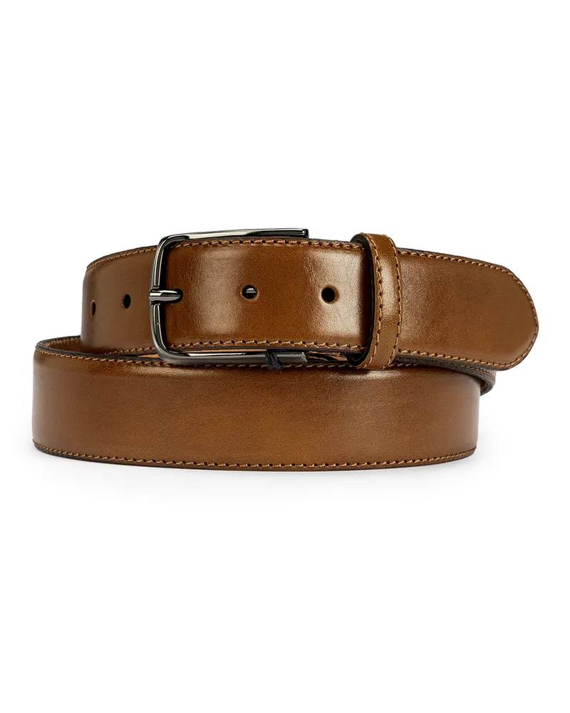Lloyd Braun Glattleder | Herrengürtel Braun
