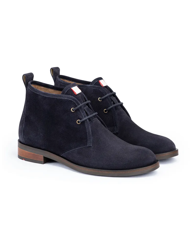 Lloyd Blau Rauleder | Damen Stiefelette Blau Blau