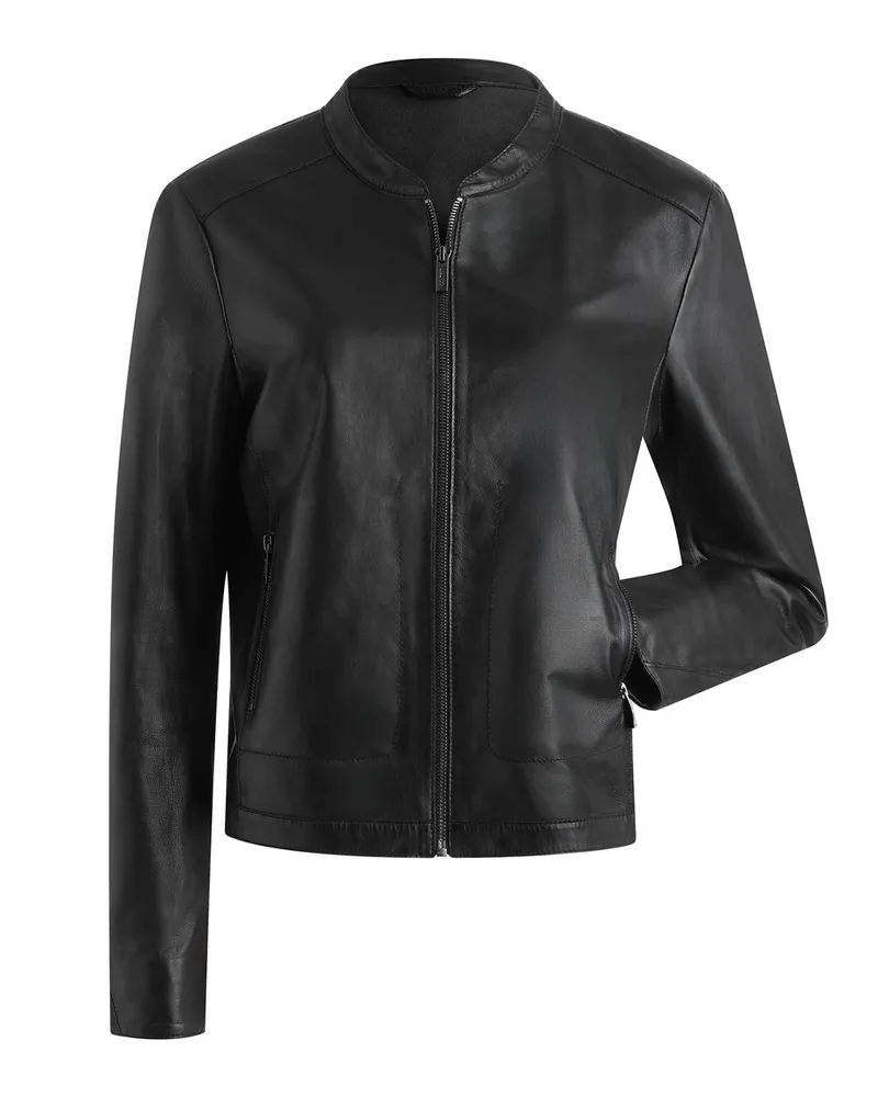 Lloyd Schwarz Glattleder | Damen Nora Schwarz Schwarz