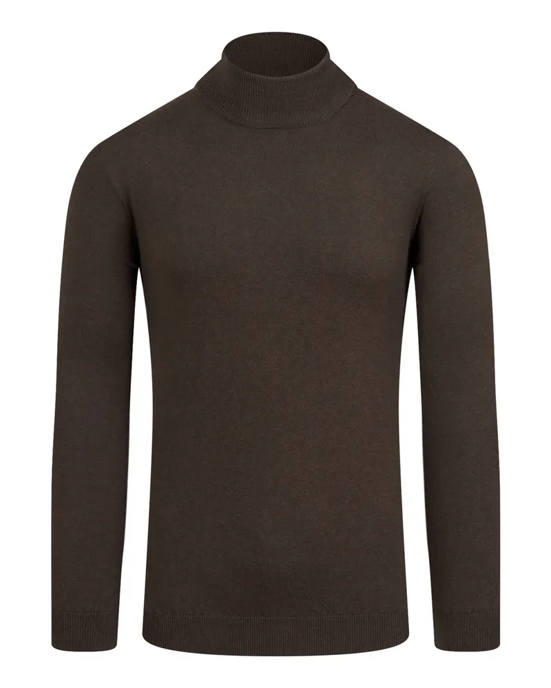 Lloyd Braun Textil | Rollkragen Pullover Braun