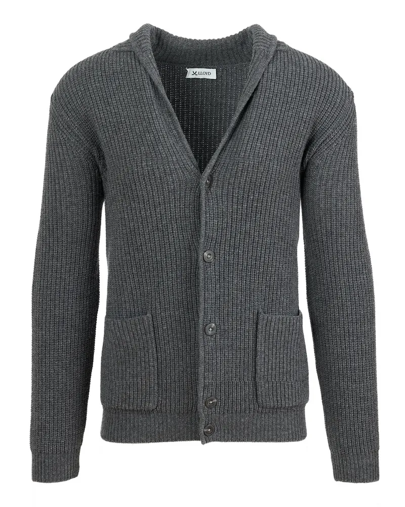 Lloyd Grau Textil | Cardigan Grau