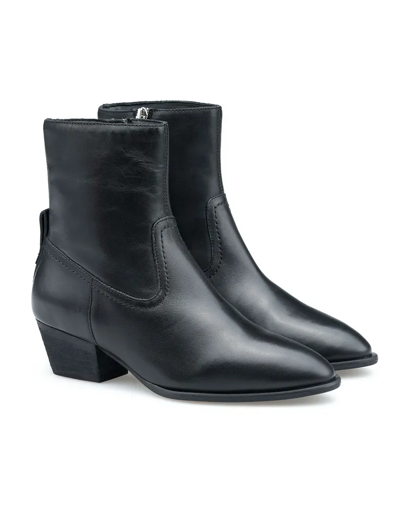 Lloyd Schwarz Glattleder | Damen Amara 415 Schwarz Schwarz