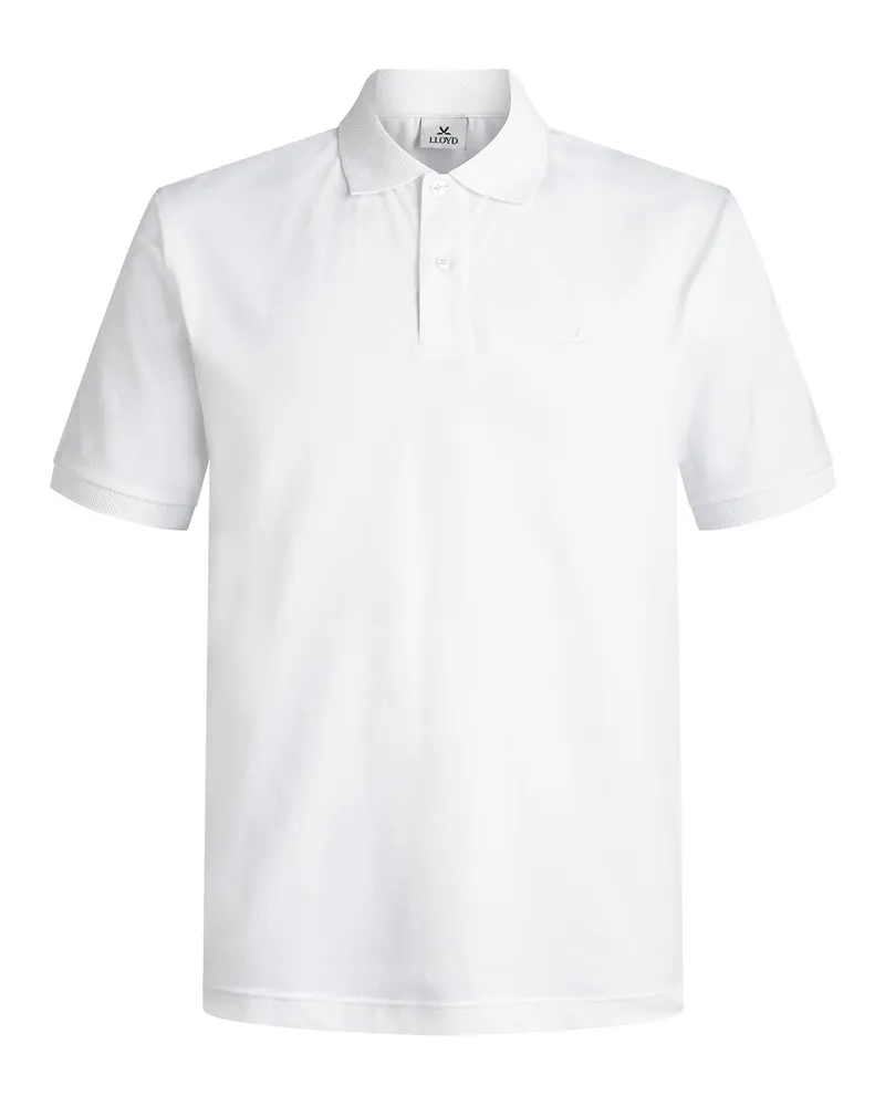 Lloyd Weiss Poloshirt Weiss