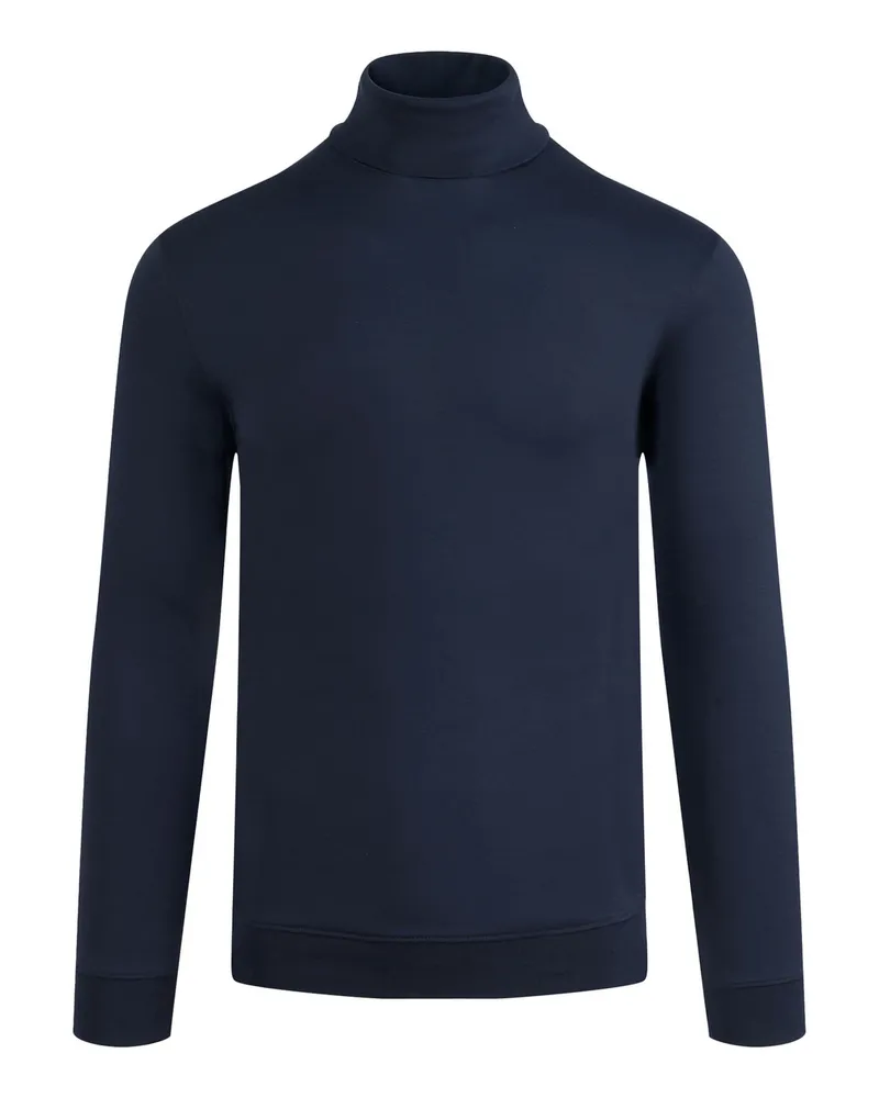Lloyd Blau Textil | Rollkragen Pullover Blau