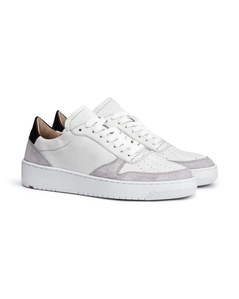 Lloyd Weiss Glattleder | Rauleder | Damen Sneaker Weiss Weiss