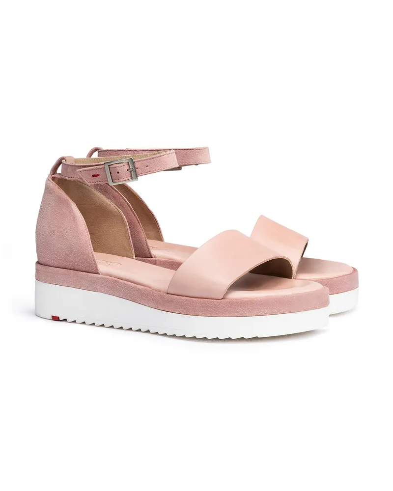 Lloyd Pink Glattleder | Rauleder | Damen Sandalen Pink Pink