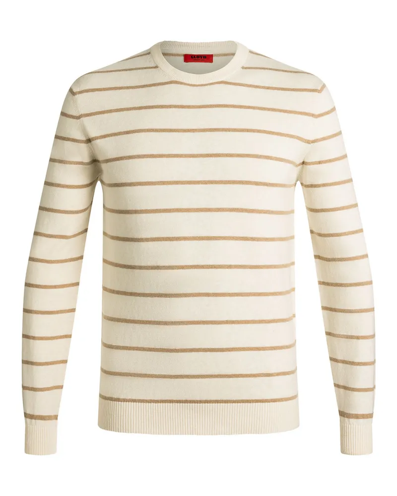 Lloyd Weiss Textil | Rundhals Pullover Weiss