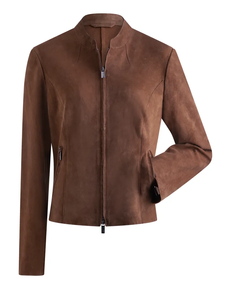 Lloyd Braun Rauleder | Damen Lederjacke Braun Braun