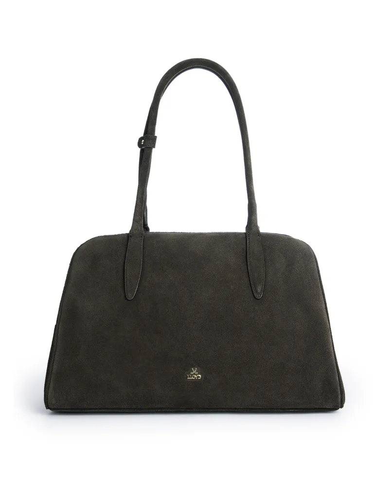 Lloyd Braun Rauleder | Damen Bowling Bag Braun Braun
