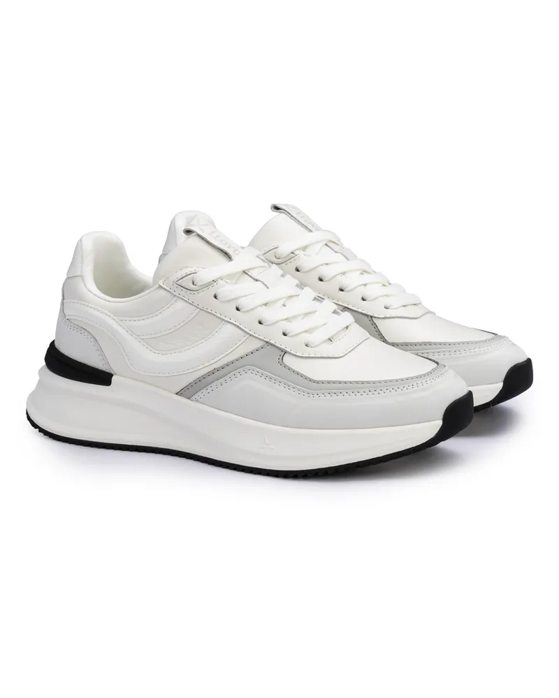 Lloyd Weiss Glattleder | Kunstleder | Rauleder | Damen X-motion Flow Weiss Weiss